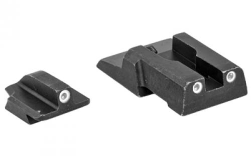 Hi Viz Tritium Nitesight Front And Rear Sight Set For Ruger Security 9