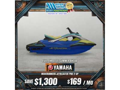 2026 Yamaha WaveRunners JetBlaster PRO 2-Up