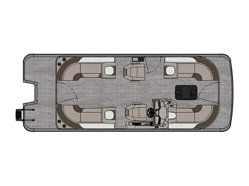 2024 Tahoe Pontoon LTZ Quad Lounger 23 FT