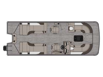 2025 Tahoe Pontoon LTZ Quad Lounger Shift 23 FT