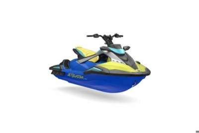 2026 Yamaha JETBLASTER PRO 3-AZURE BLUE/LUNAR YELLOW